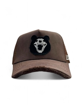 Gorra visera curva snapback casual Alma de Toro Beast para hombre