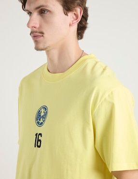 Playera Club America cuello redondo para hombre