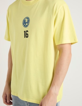 Playera Club America cuello redondo para hombre