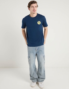 Playera Club America cuello redondo para hombre