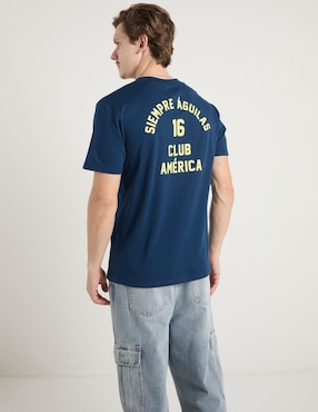 Playera Club America cuello redondo para hombre