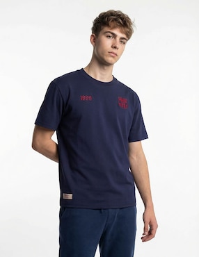Playera Fc Barcelona Fc Barcelona cuello redondo para hombre