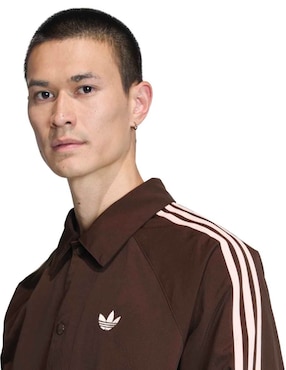Chamarra casual adidas originals con bolsillos para hombre
