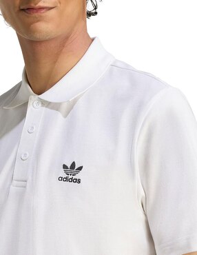 Playera tipo polo Adidas Originals Trefoil Essentials para hombre