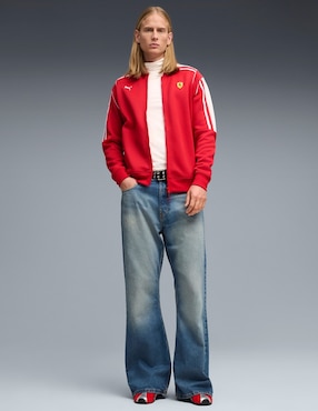 Chamarra casual Puma Motorsport con bolsillos para hombre