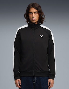 Chamarra casual puma con bolsillos para hombre