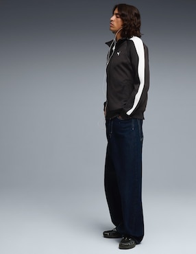 Chamarra casual puma con bolsillos para hombre