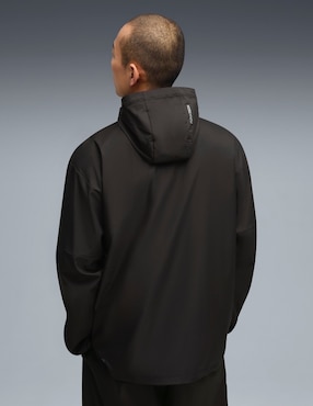 Chamarra casual Puma capucha y bolsa para hombre