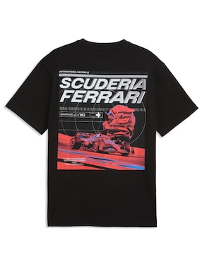 Playera Puma Motorsport Ferrari Speed Tee cuello redondo para hombre