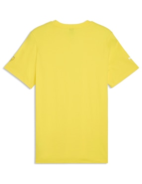 Playera Puma Motorsport Ferrari Tonal Shield Tee cuello redondo para hombre