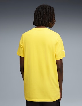 Playera Puma Motorsport Ferrari Tonal Shield Tee cuello redondo para hombre
