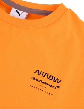 Playera Puma Motorsport McLaren Indycar Pato Graphic Tee 2 cuello redondo para hombre