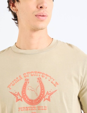 Playera Puma cuello redondo para hombre