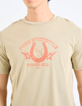 Playera Puma cuello redondo para hombre