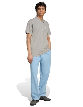 Playera tipo polo Adidas Trefoil Essentials para hombre