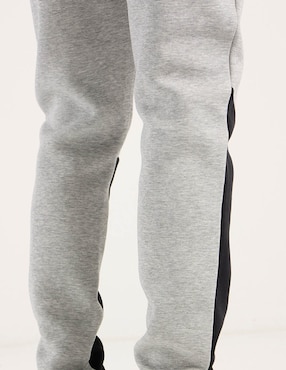 Jogger skinny Reebok estampado bloques de color con bolsillos para hombre