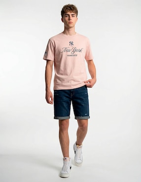 Playera MLB New York Yankees cuello redondo para hombre