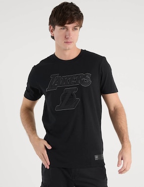 Playera Nba Los Angeles Lakers cuello redondo para hombre