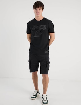 Playera Nba Los Angeles Lakers cuello redondo para hombre