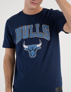 Playera Nba Chicago Bulls cuello redondo para hombre