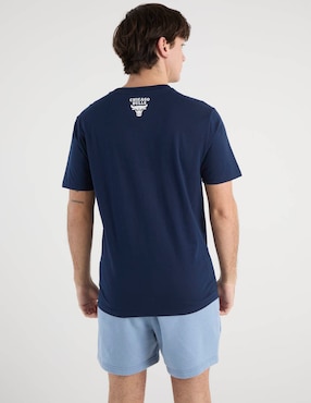 Playera Nba Chicago Bulls cuello redondo para hombre