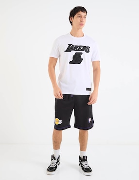 Playera NBA Los Angeles Lakers cuello redondo para hombre