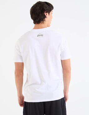 Playera NBA Los Angeles Lakers cuello redondo para hombre