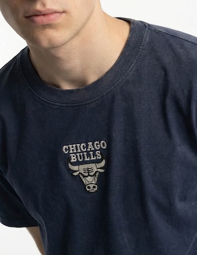 Playera NBA Chicago Bulls cuello redondo para hombre