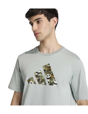 Playera Adidas cuello redondo para hombre