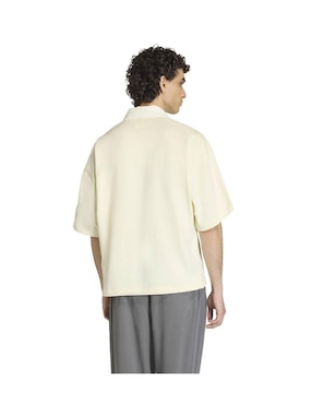 Playera Adidas Originals cuello camisero para hombre