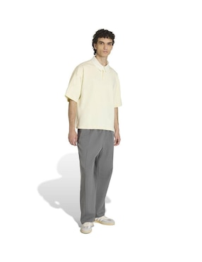 Playera Adidas Originals cuello camisero para hombre