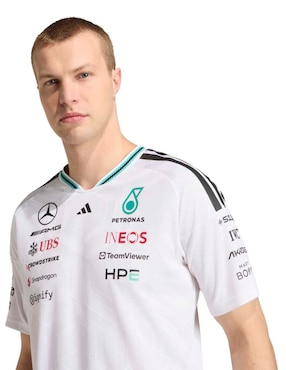 Playera Adidas Motorsport Mer dr Jsy Am cuello redondo para hombre