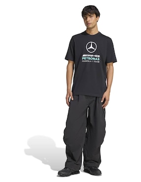 Playera Adidas Motorsport cuello redondo para hombre