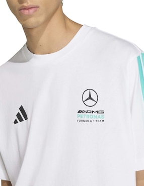 Playera Adidas Motorsport cuello redondo para hombre
