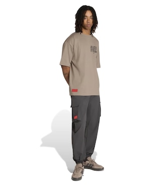 Pants regular Adidas Motorsport con elástico para hombre