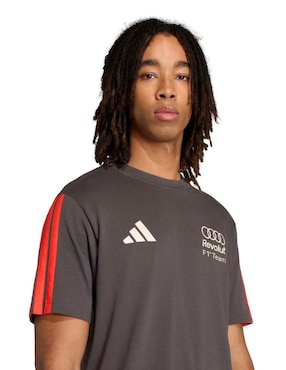Playera Adidas Motorsport Au Dna cuello redondo para hombre