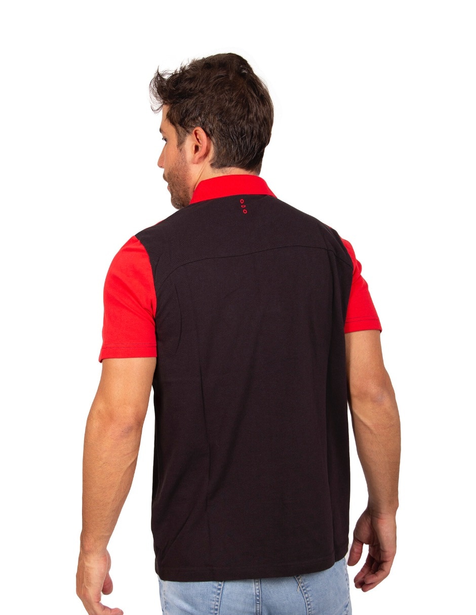 Playera tipo polo Ferrari Race para hombre 3
