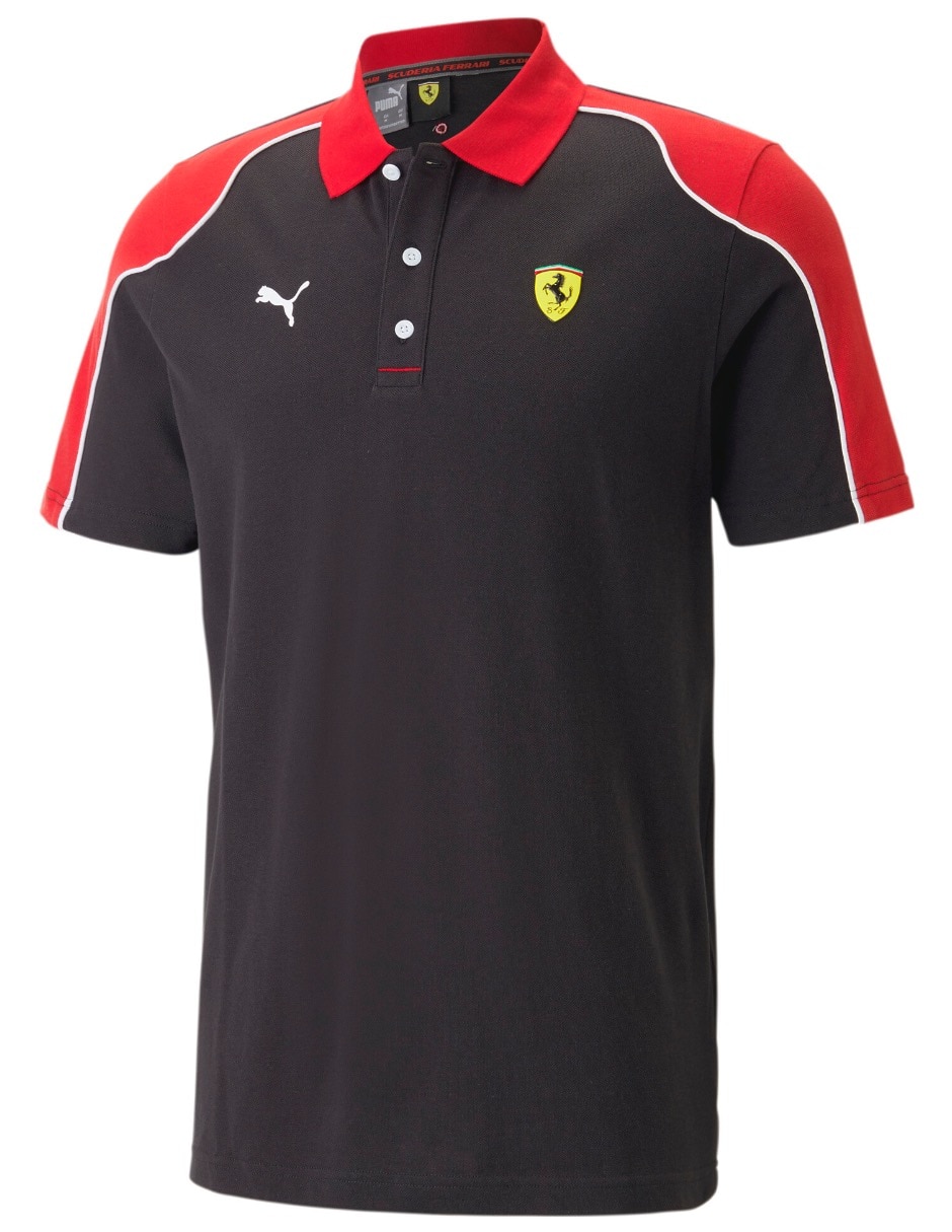 Playera tipo polo Ferrari Race para hombre 5
