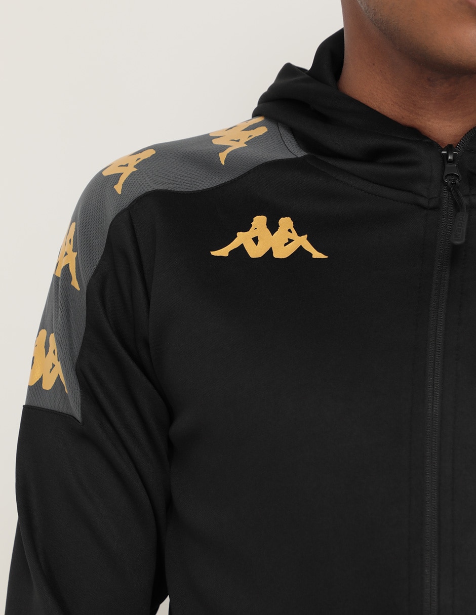 Outlet de Kappa: Sudadera para hombre, Negro  Sudadera Kappa 35123IW en  línea en