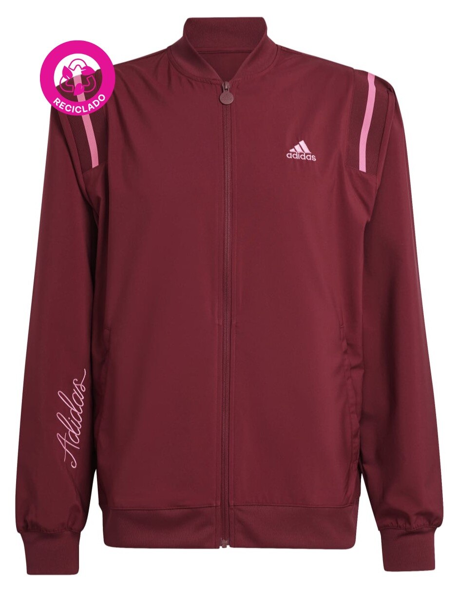 Chamarra adidas rosa discount hombre