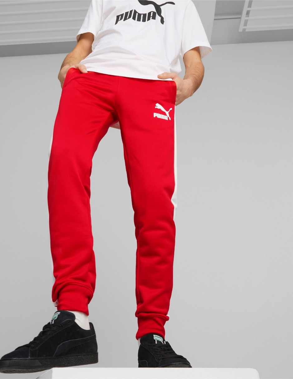  PUMA Pantalones deportivos para hombre, Rojo (High Risk Red) :  Ropa, Zapatos y Joyería