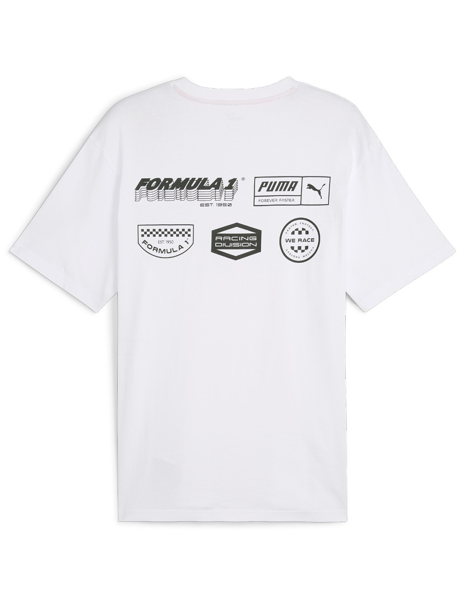 Playera f1 statement graphic tee cuello redondo para hombre
