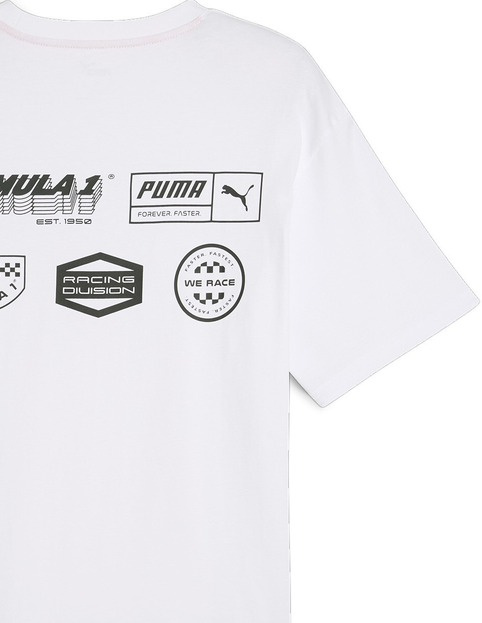 Playera f1 statement graphic tee cuello redondo para hombre