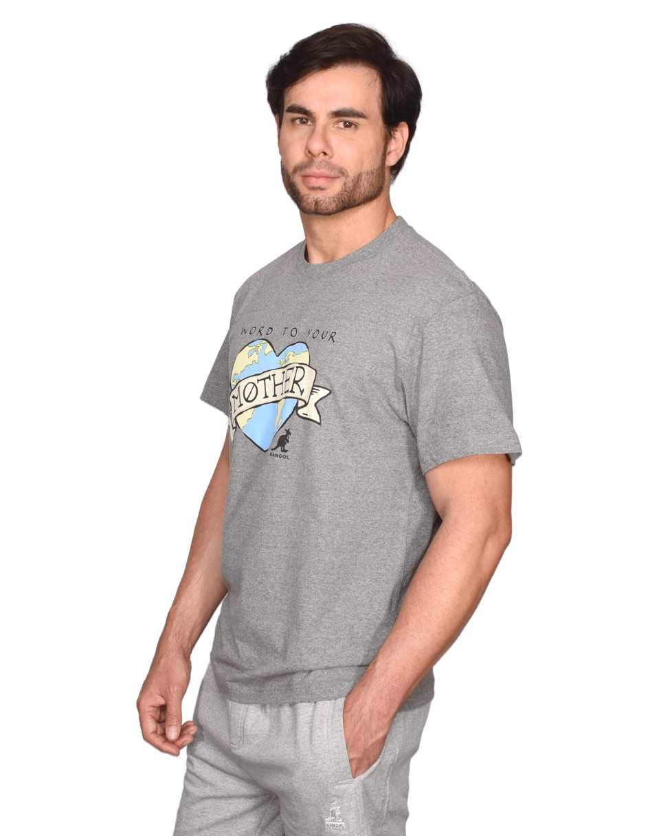 Playera cuello redondo para hombre 2