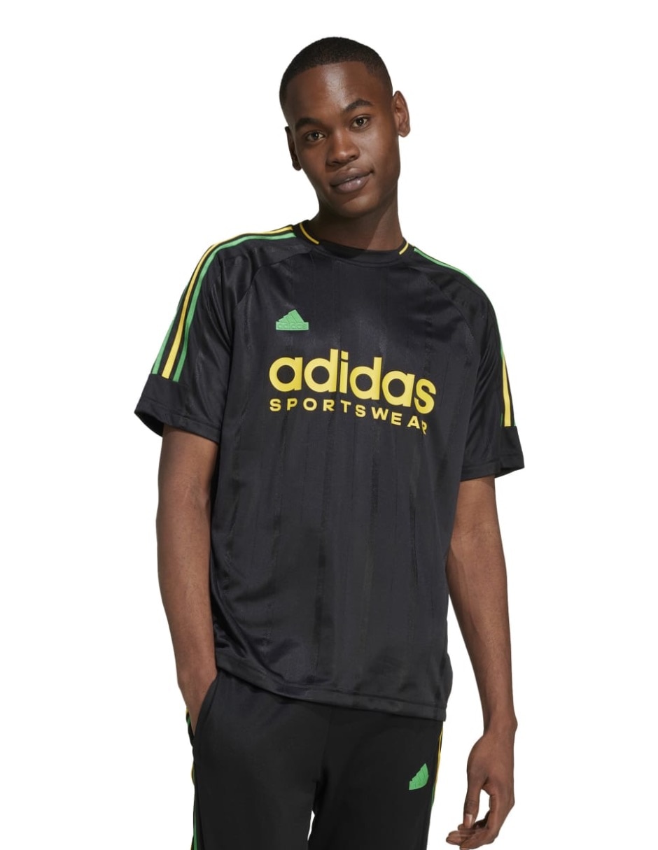 Playera adidas shops hombre negra