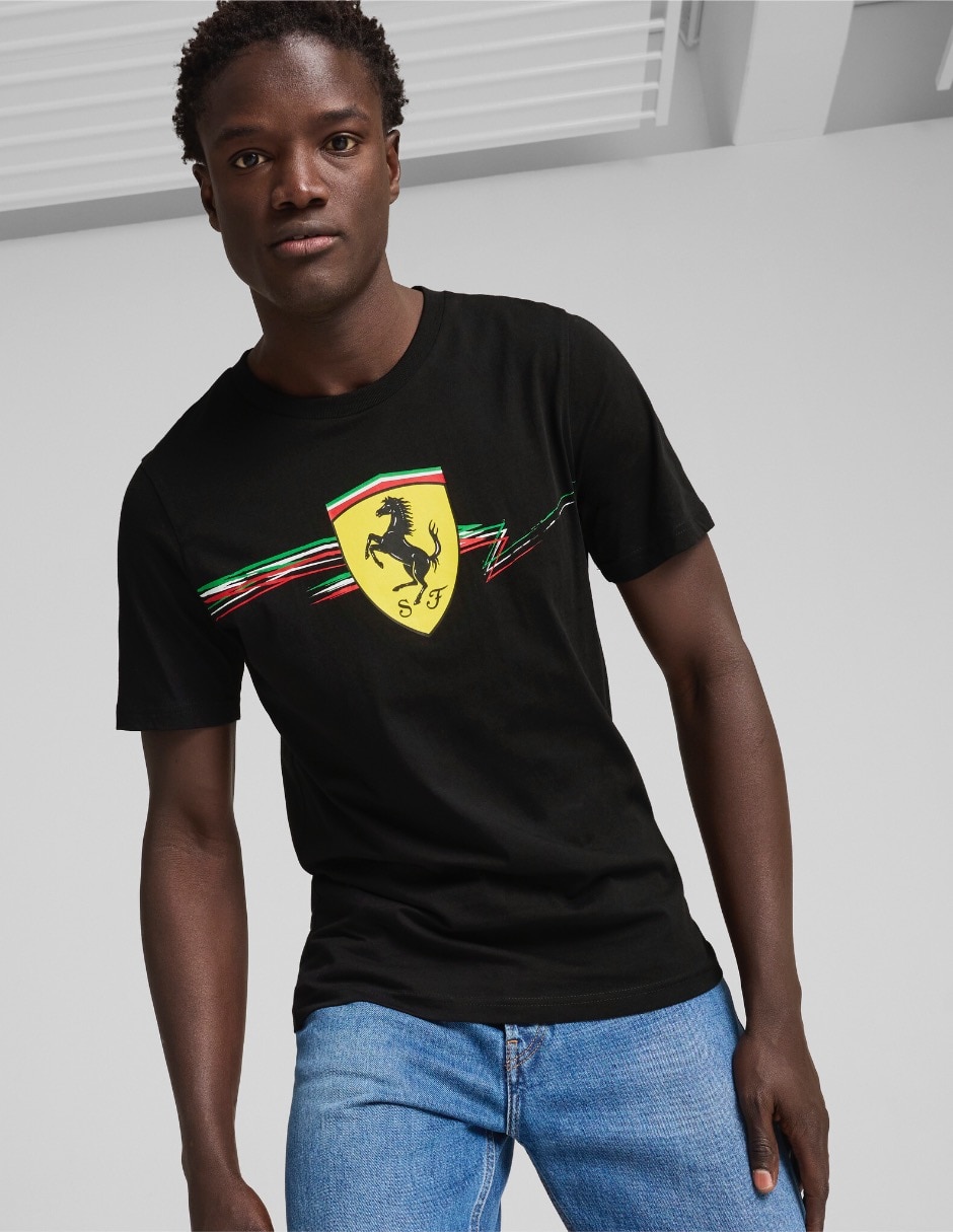 Playera Puma Motorsport Ferrari race cuello redondo para hombre