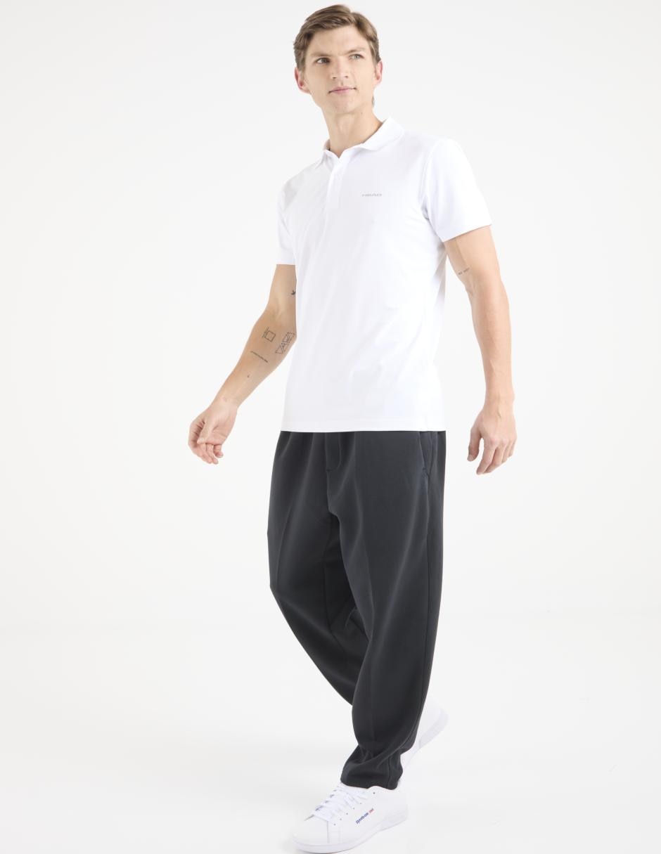 Pants straight con elástico para hombre 3