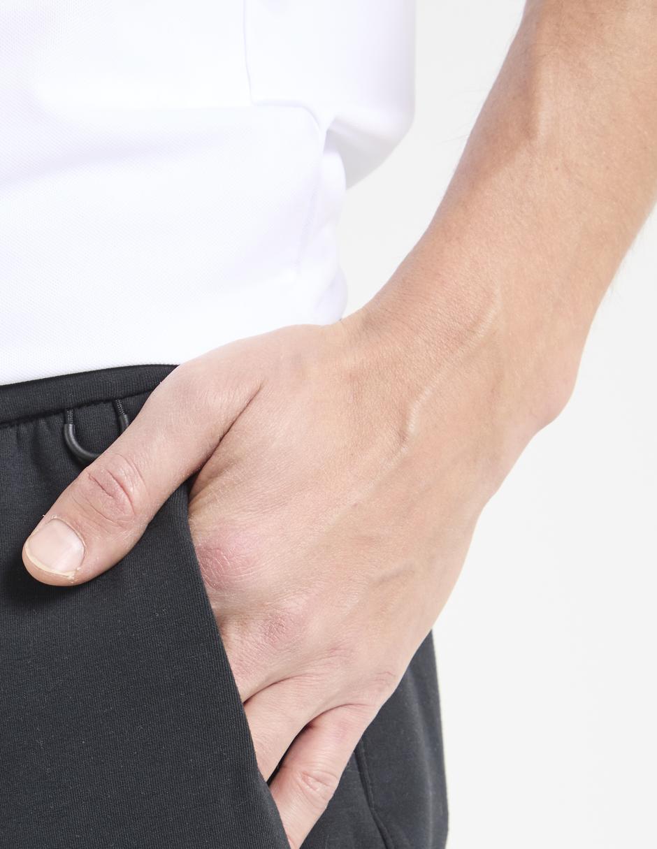 Pants straight con elástico para hombre 4