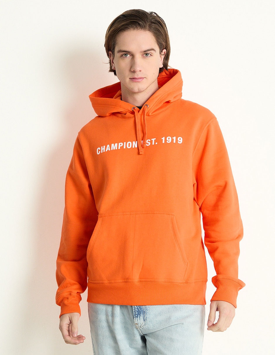 Sudadera naranja champion on sale