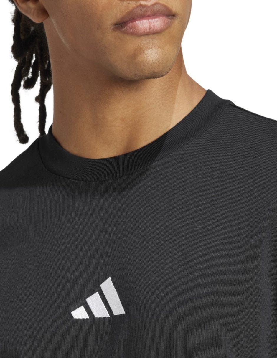 Playera esenciales cuello redondo para hombre 5